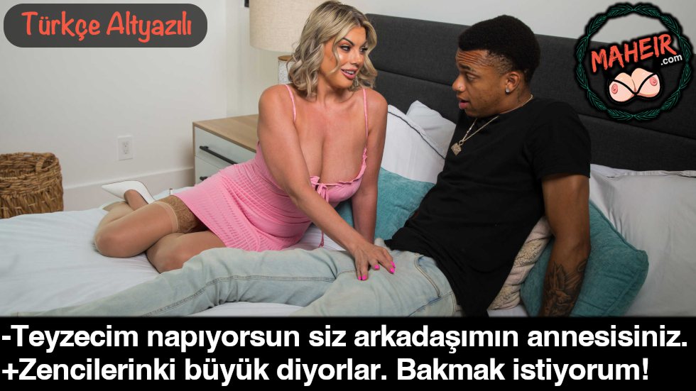 Kocası İlgilenmediği İçin Oğlunun Arkadaşına İş Atan Anne
